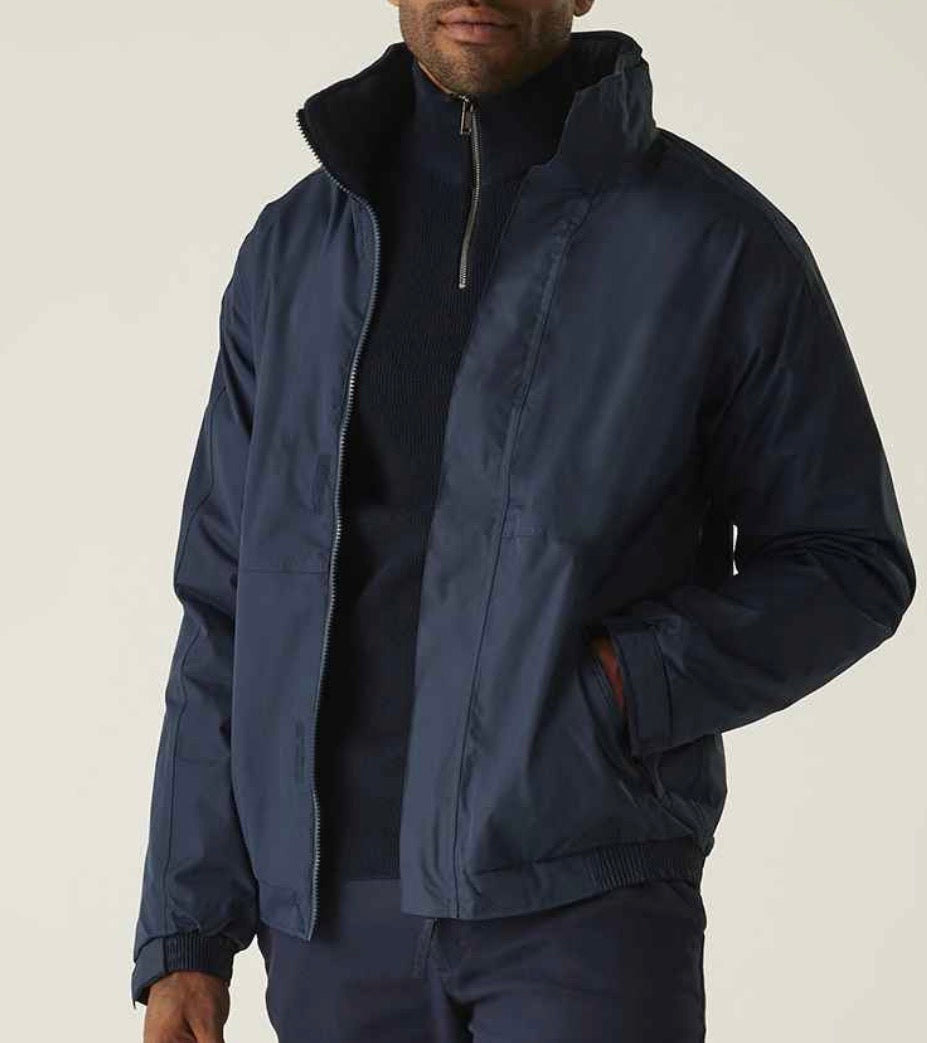 Men’s Navy Waterproof Bomber Jacket