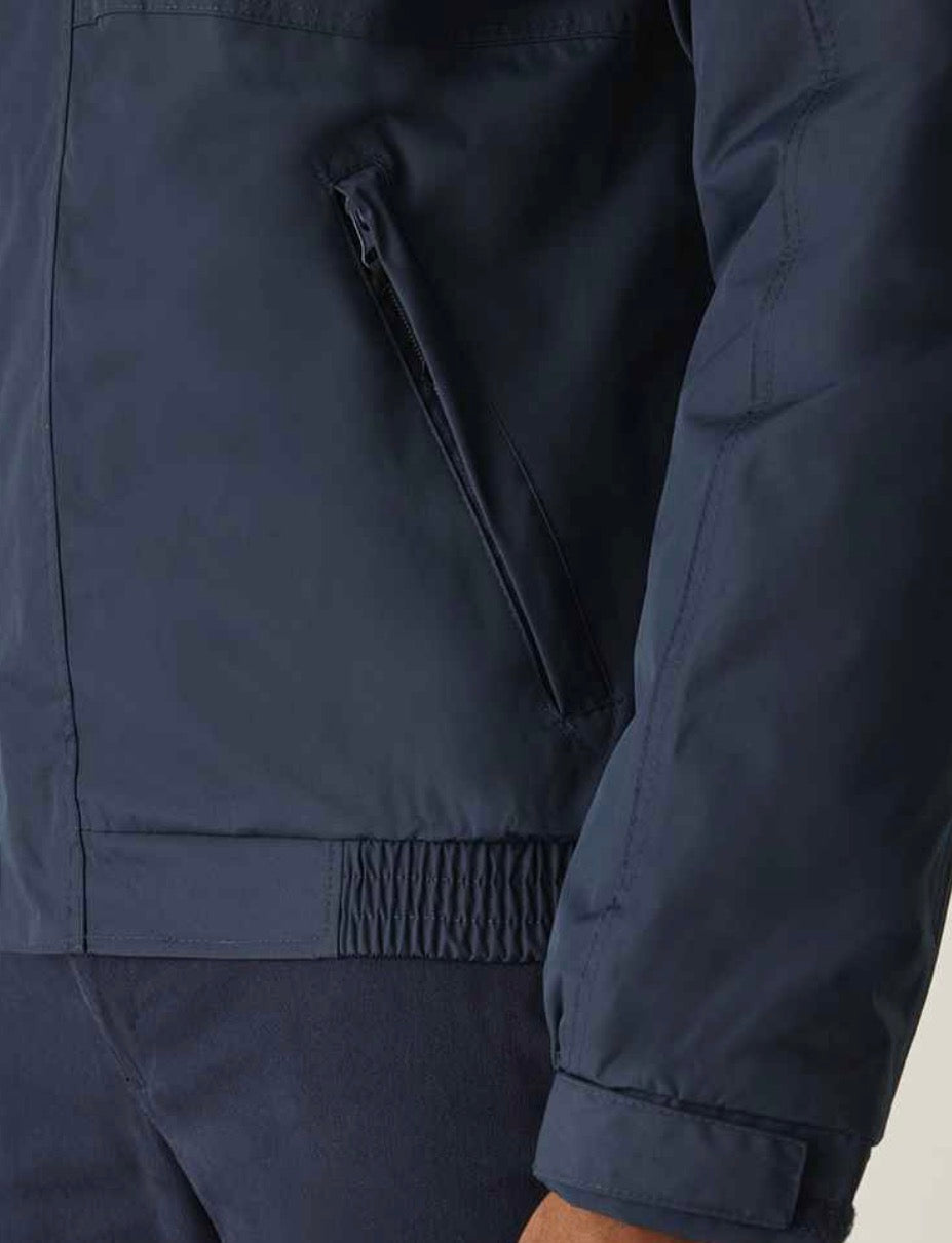 Men’s Navy Waterproof Bomber Jacket