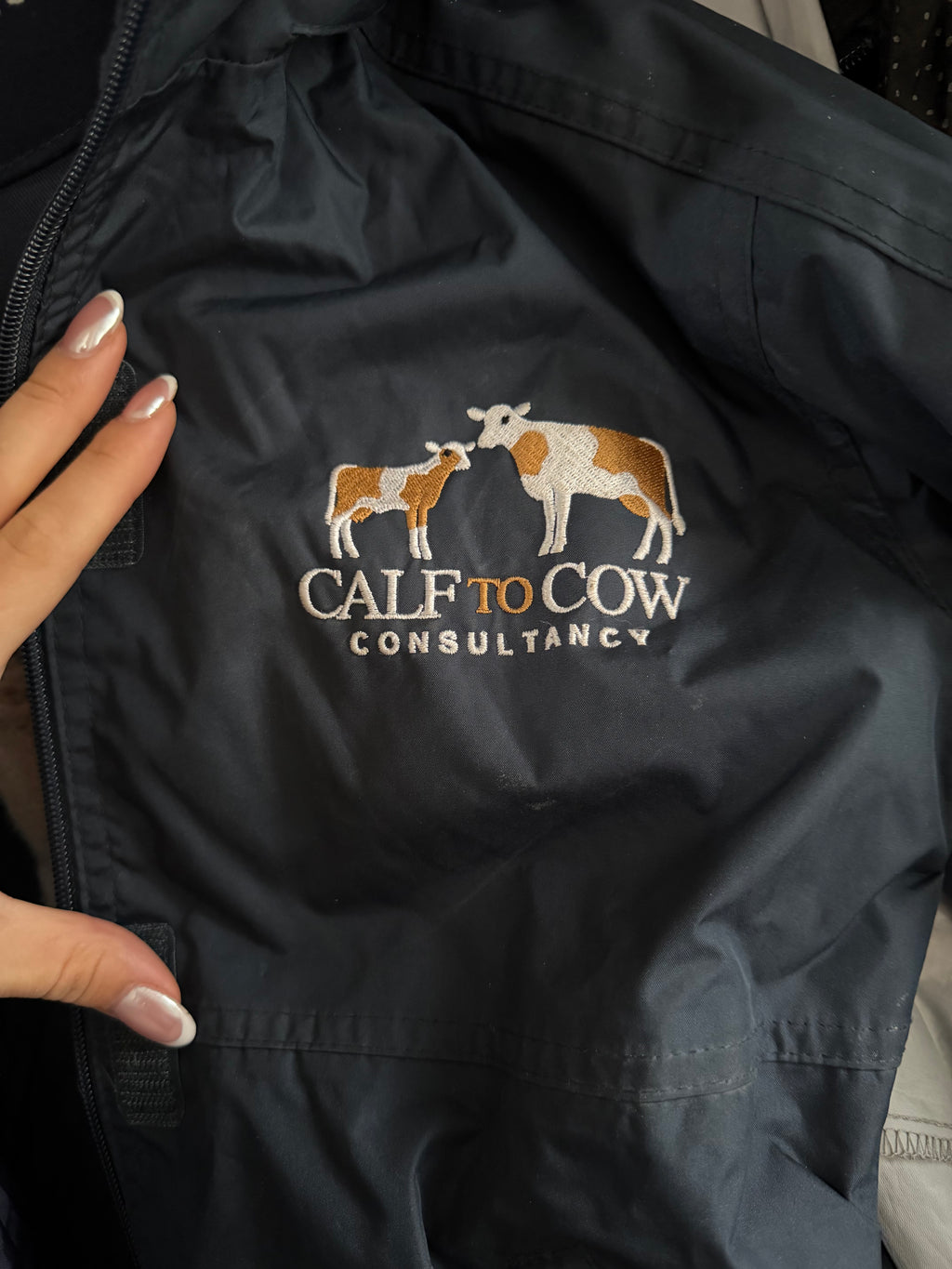 Women’s Navy Waterproof Bomber